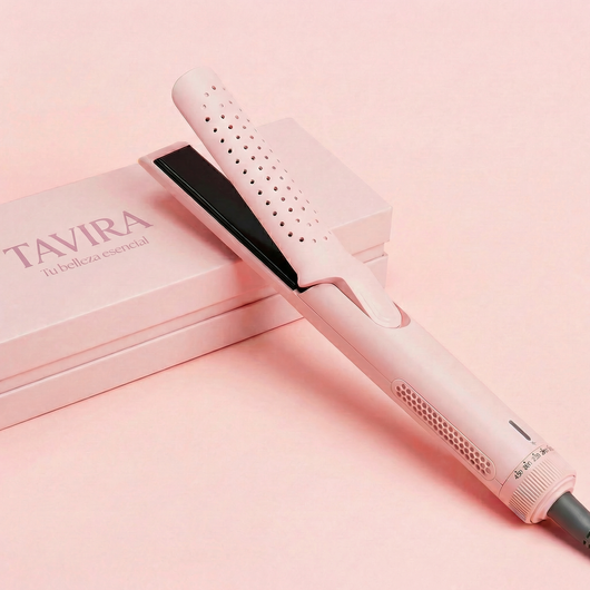 Plancha y rizador 3 en 1